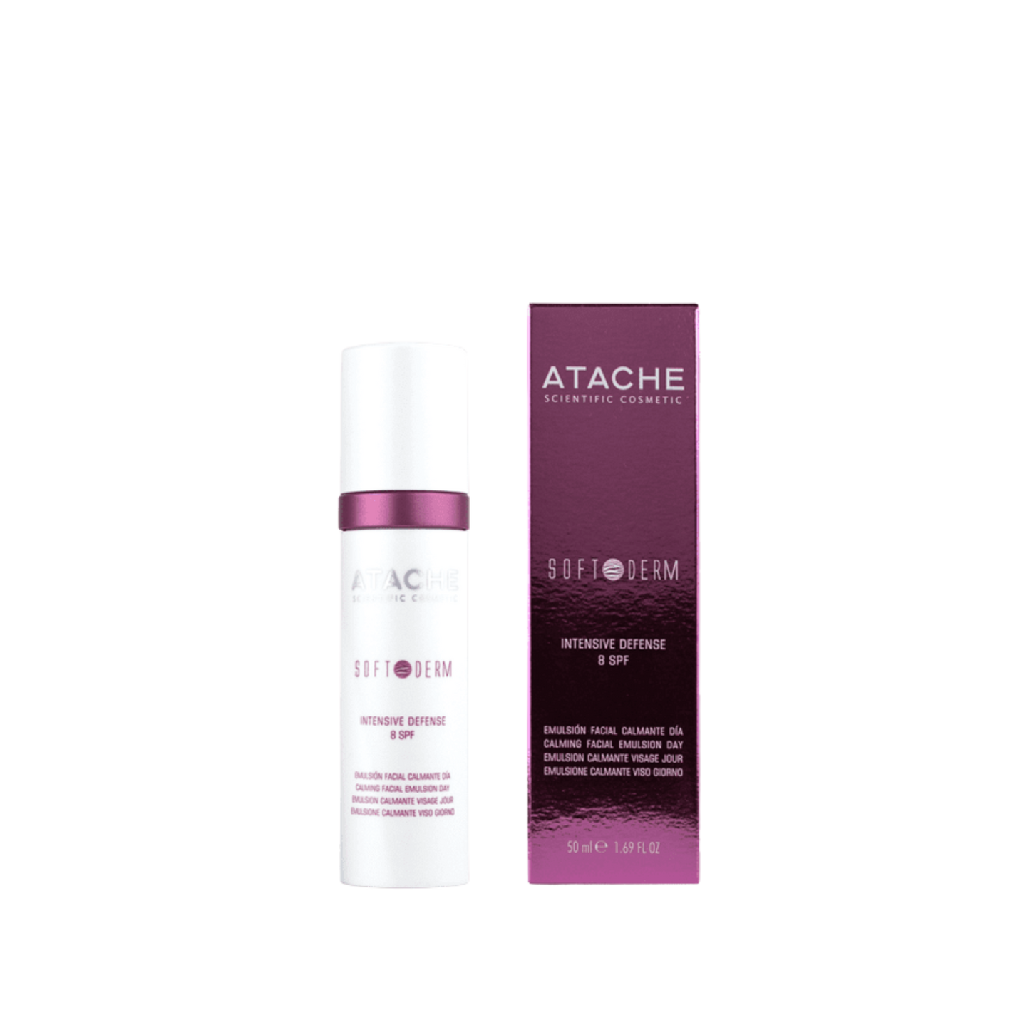 ATACHE INTENSIVE DEFENSE 8 SPF Dieninė raminamoji veido emulsija, 50 ml