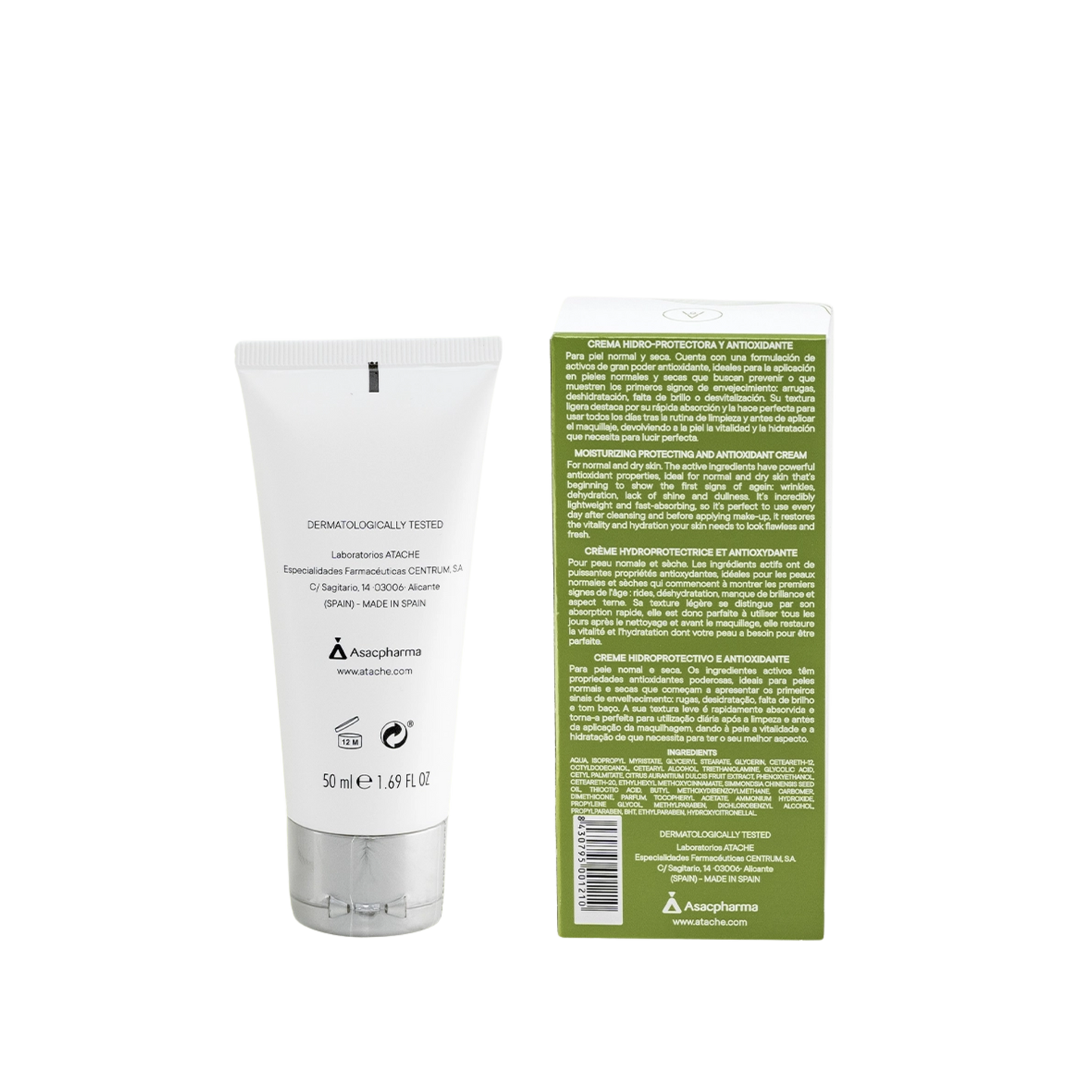 ATACHE Hidroprotective Cream Day - CV (normal and dry skin) 50ml