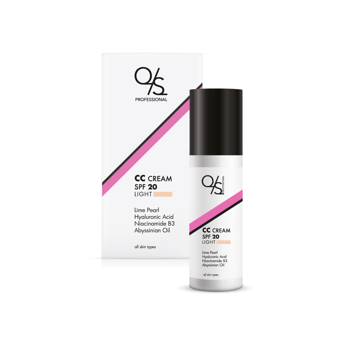 CC Kremas su SPF 20 (light ir medium)