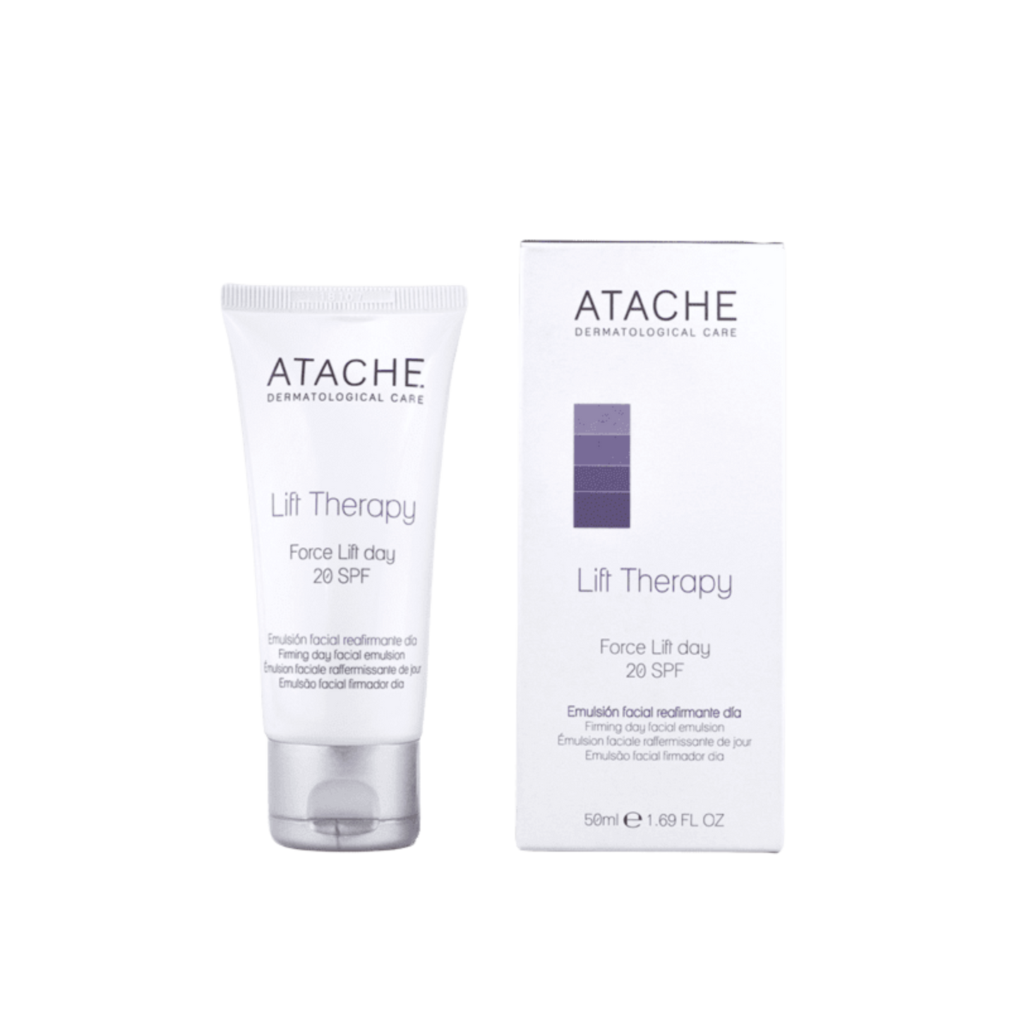 ATACHE FORCE LIFT DAY Dieninis Stangrinamasis veido kremas SPF 20, 50 ml