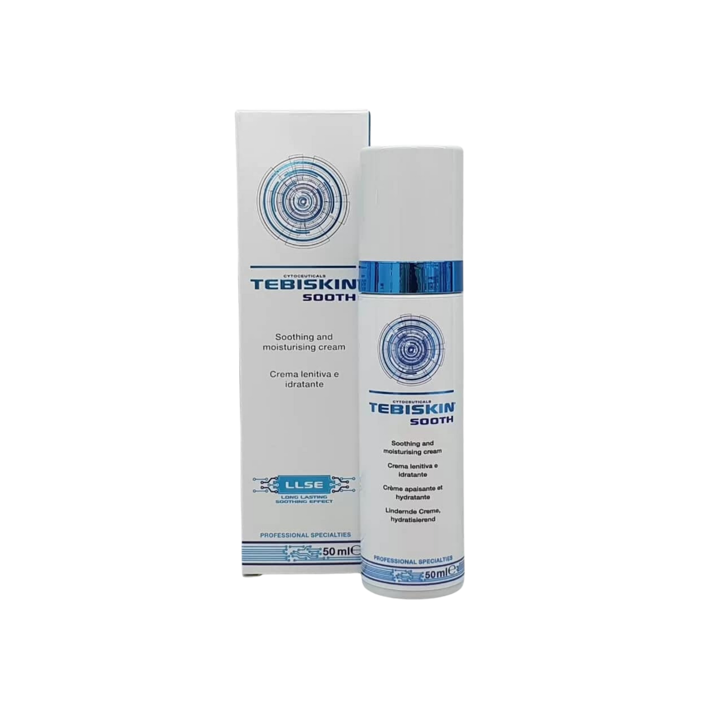 TEBISKIN SOOTH CREAM Raminantis, drėkinantis kremas