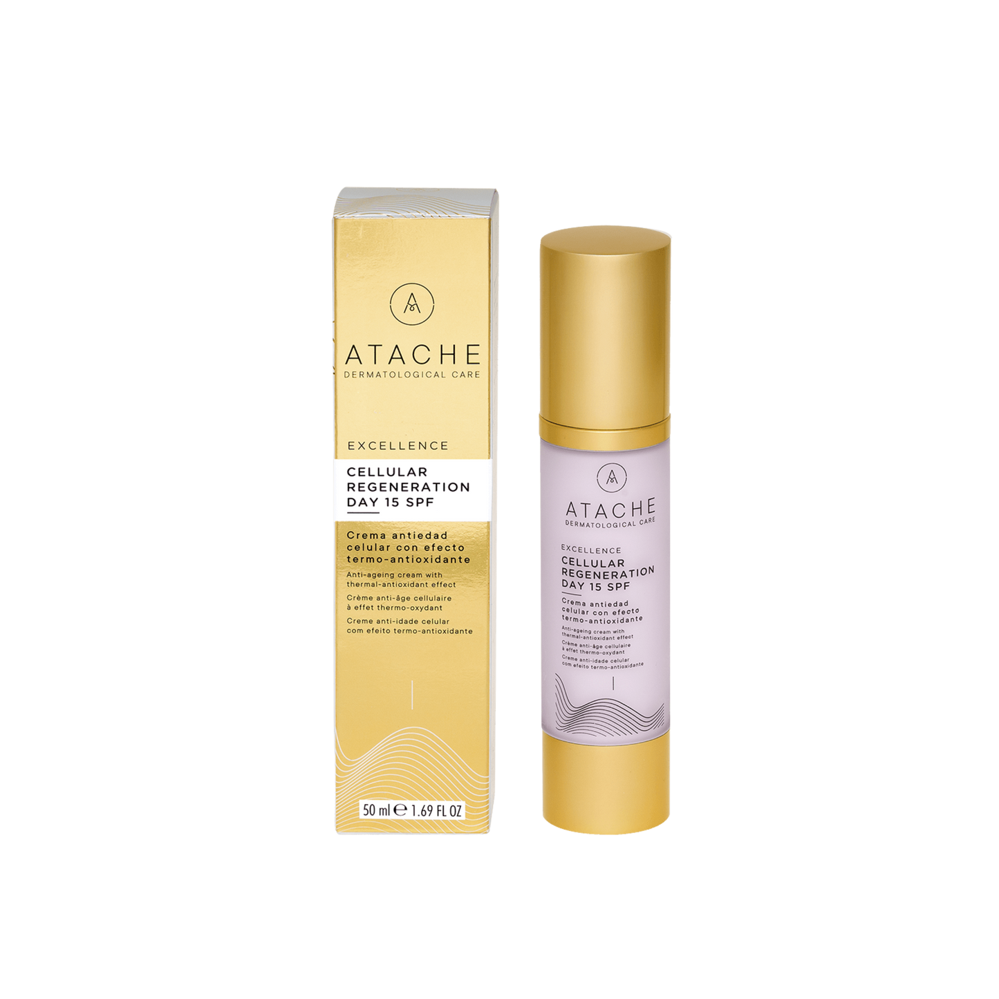 ATACHE Excellence Cellular Regeneration Day Odos ląsteles regeneruojantis dieninis kremas su SPF15