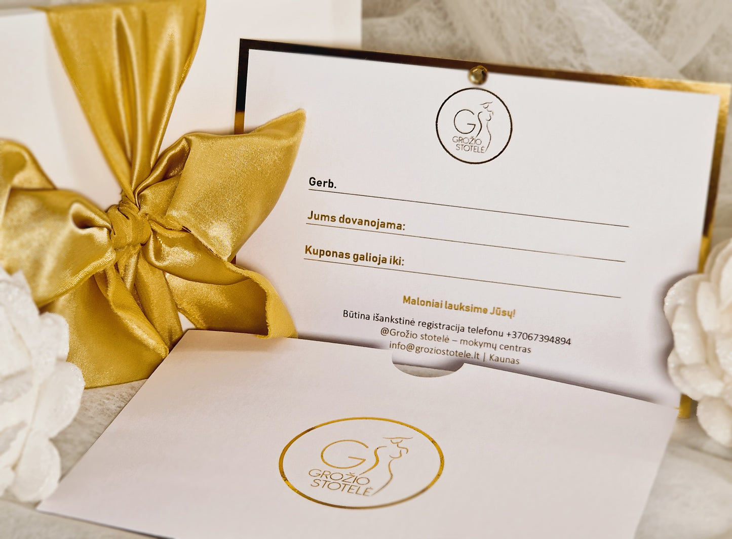 Dovanų kuponas - mokymai