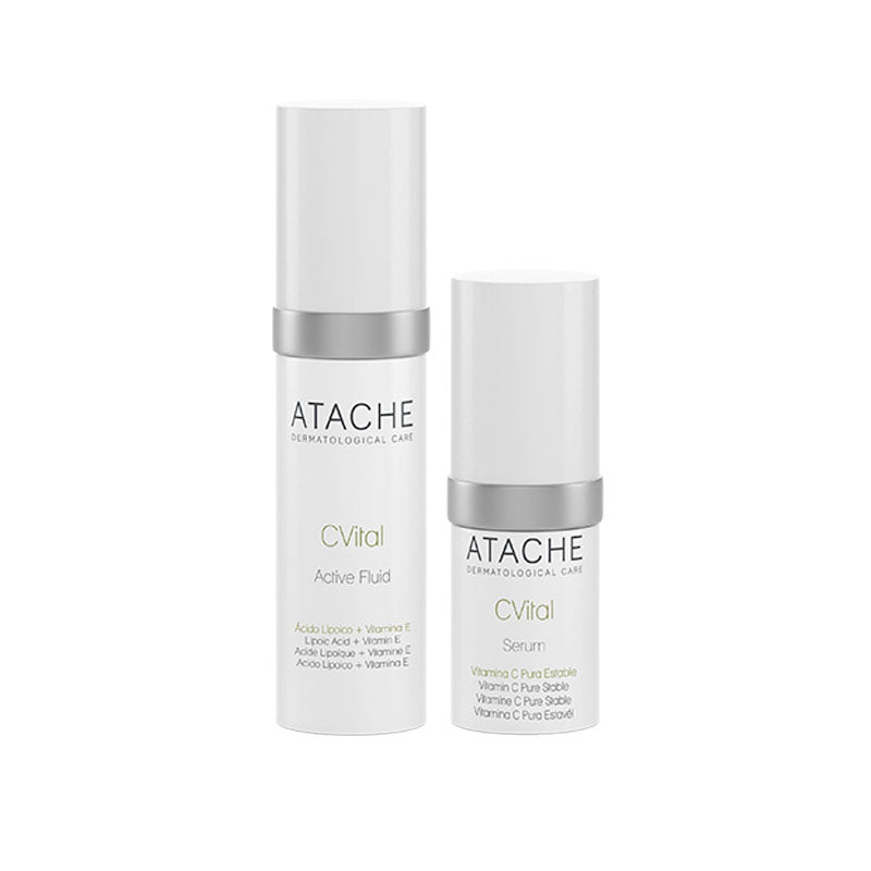 ATACHE BIOLOGICAL TRIPLE-ANTIOXIDANT NIGHT PROTECTOR Naktinis trigubo poveikio antioksidacinis kompleksas 15 ml+ 30 ml