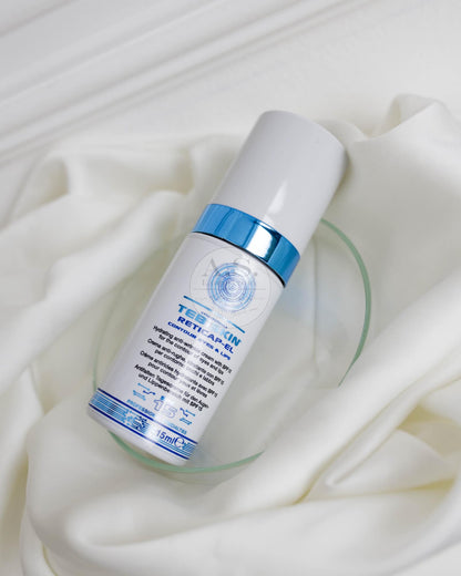 TEBISKIN reticap-EL contour E&L SPF15 kremas nuo raukšlių kovojantis su senėjimo požymiais akių ir lūpų srityje