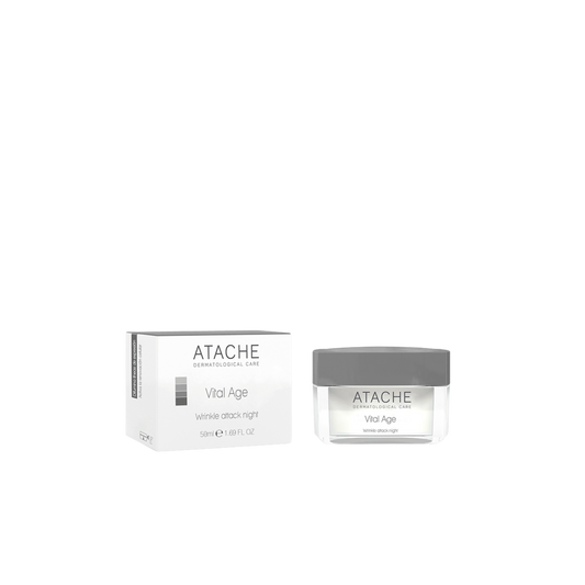 ATACHE WRINKLE ATTACK NIGHT   Priešraukšlinis naktinis veido kremas, 50 ml