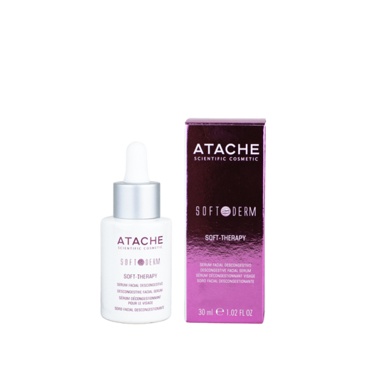 ATACHE SOFT-THERAPY  Atpalaiduojamasis-raminamasis veido serumas, 30 ml