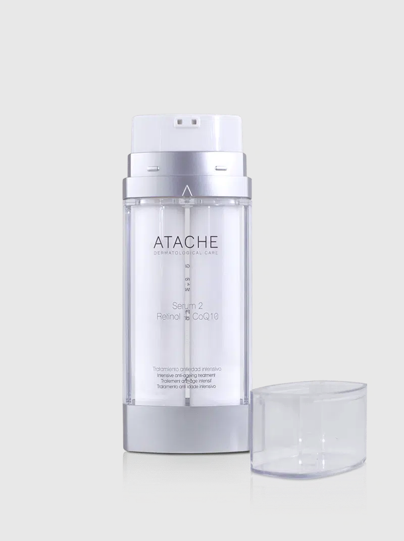 ATACHE SERUM2  Atjauninamasis dvifazis serumas su retinoliu ir kofermentu Q10, 30 ml