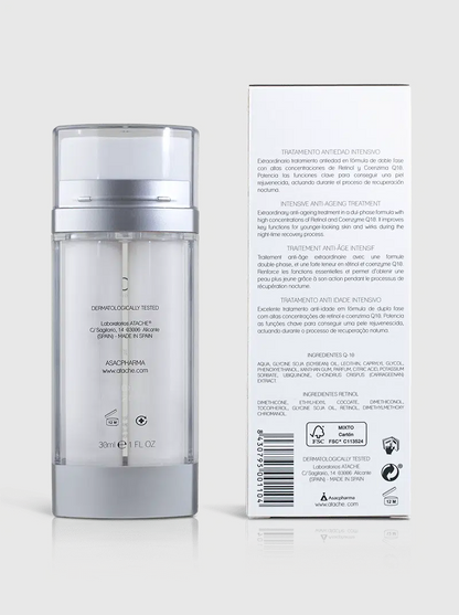 ATACHE SERUM2  Atjauninamasis dvifazis serumas su retinoliu ir kofermentu Q10, 30 ml